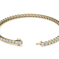 4.00 CTW AGI Certified Lab-Grown Diamond (G/VS) Tennis Bracelet in