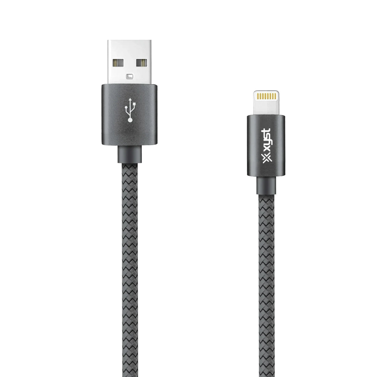 Xyst Charge and Sync USB to Lightning Braided Cable 10Ft - Trustymall