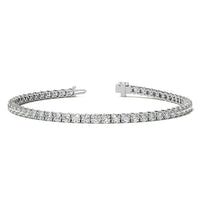 4.00 CTW AGI Certified Lab-Grown Diamond (G/VS) Tennis Bracelet in