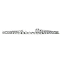 6.00 CTW AGI Certified Lab-Grown Diamond Tennis Bracelet in 14K Yellow