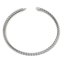 3.50 CTW Lab Grown Diamond Tennis Bracelet  in 14kt White/Yellow Gold