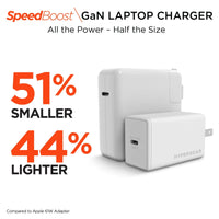 HyperGear SpeedBoost 65W USB-C PD PPS GaN Laptop Charger - Trustymall