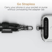 HyperGear TECHcessories Black Braided Rope Universal Crossbody Phone - Trustymall