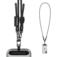 HyperGear TECHcessories Black Braided Rope Universal Crossbody Phone - Trustymall