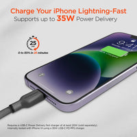 HyperGear Flexi PRO USB-C to Lightning Cable 4ft - Trustymall