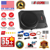 5Core 10 inch Slim Under Seat Car Audio Subwoofer 800W Built in - Trustymall