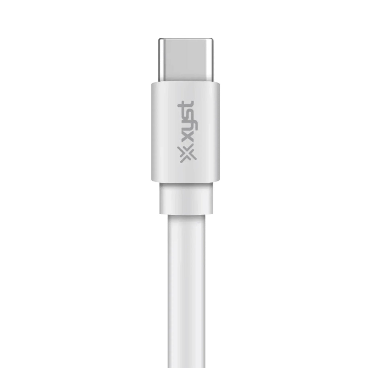 Xyst Flat USB-C to USB-C Charge and Sync Cable 4Ft - Trustymall