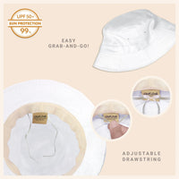 Classic Cotton Bucket Hat for Summer – Lightweight Cotton Sun Hat