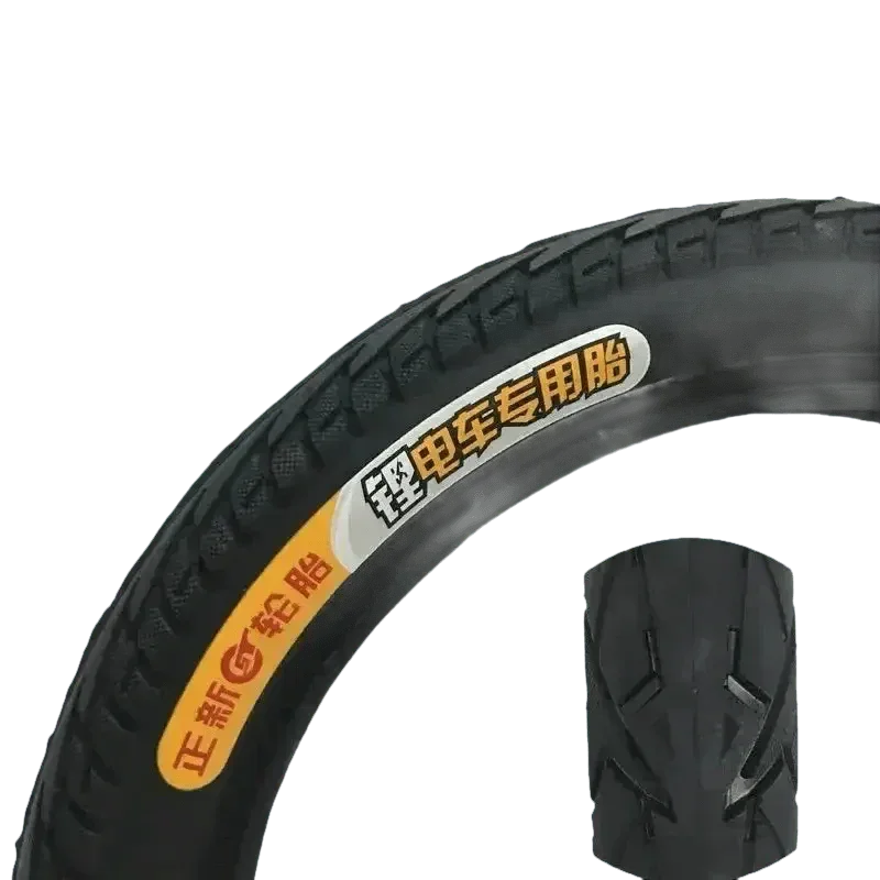 Thickened black CST bicycle tire sized 14x1.95, displayed against white background.
