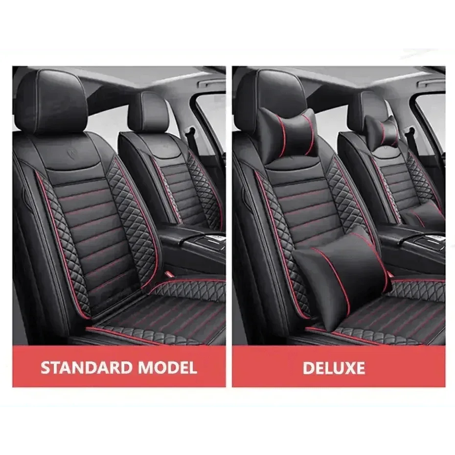 Black Leather Car Seat Covers Seametal Car Seat