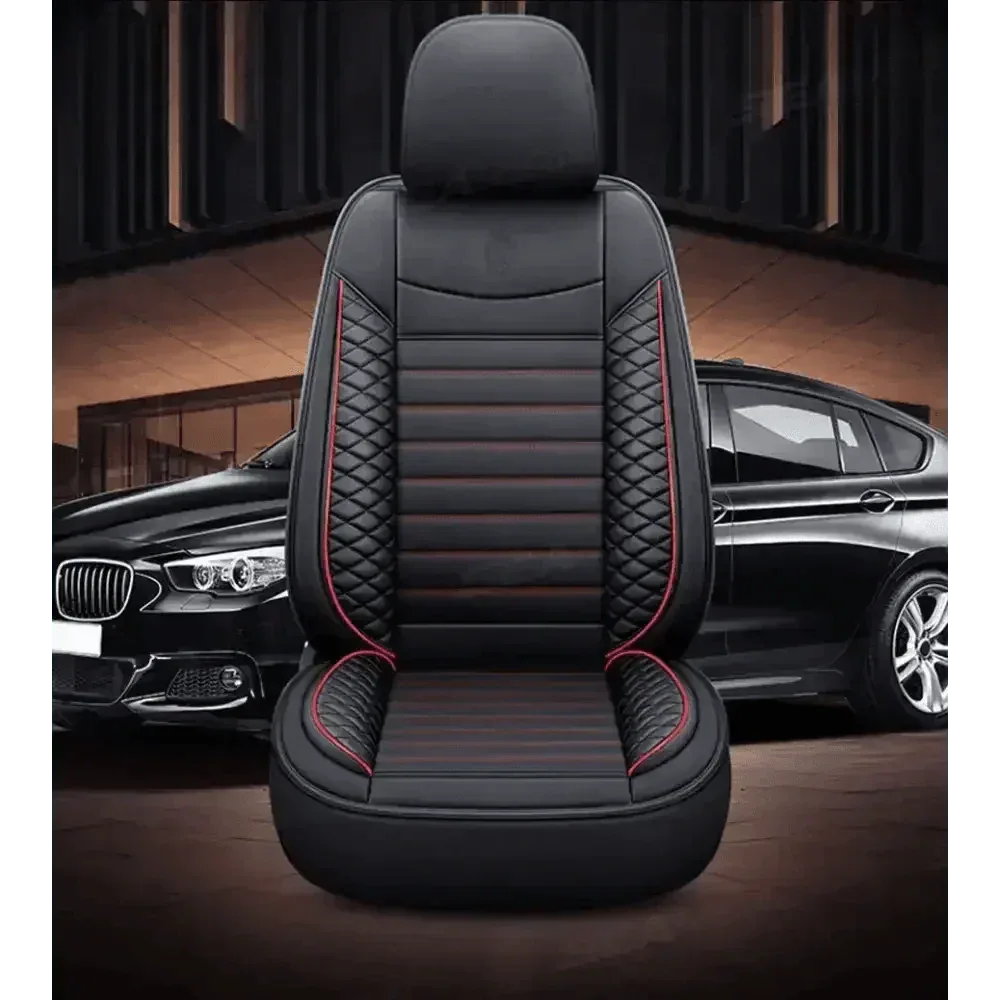 Black Leather Car Seat Covers Seametal Car Seat