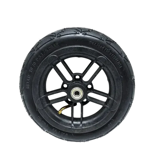 Black Wheel Pneumatic Tire for Folding Electric Scooter. Inner Outer Tire for A-bike.