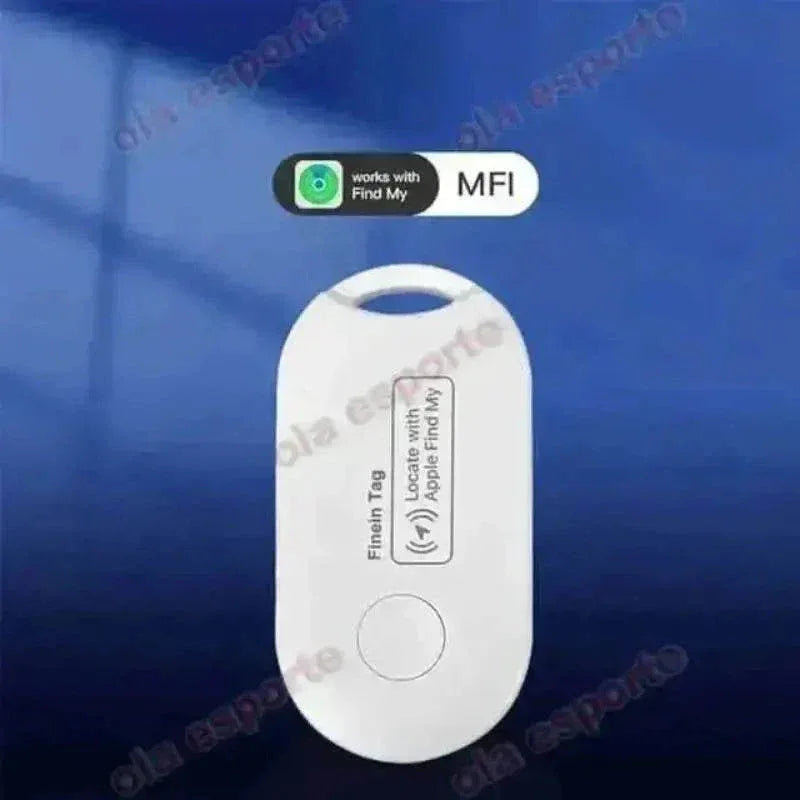 Black Square Bluetooth Long Distance Tracker
