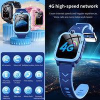 4G Android Kids Smartwatch with SIM Card, GPS + WiFi + LBS Tracker, product image for TrustyMall.
