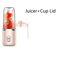 Compact blue sports blender cup shown from top with partially open lid.
