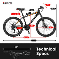 TrailStar™ City-Cruizer – 26" Shimano 21-Speed Mountain Bike - Trustymall