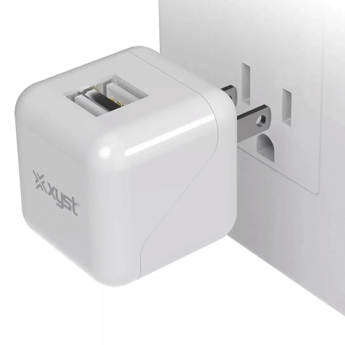 Xyst 2.4-Amp Dual USB Foldable Wall Charger - Trustymall