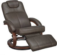 Charles Euro Chair RV Recliner Chestnut Faux Leather