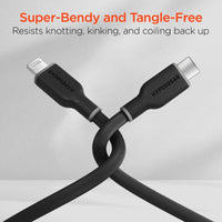 HyperGear Flexi PRO USB-C to Lightning Cable 4ft - Trustymall