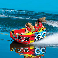 WOW Watersports Go Bot Towable Water Tube for 1 to 3 Riders - Trustymall