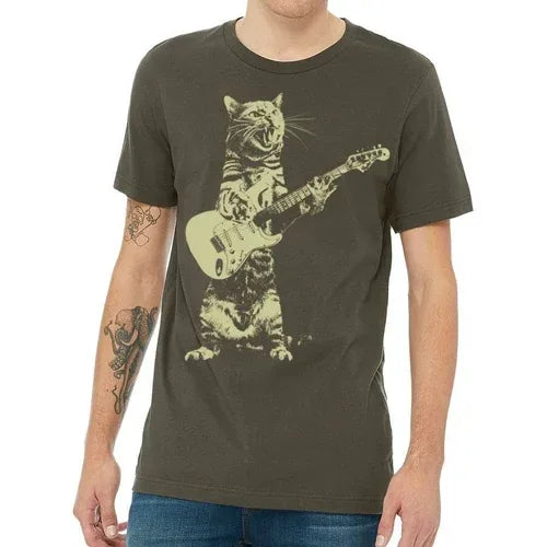 Cat Playing Guitar - Trustymall