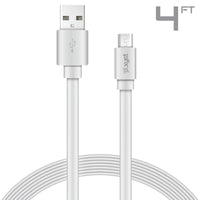 Xyst Charge and Sync USB to Micro USB Flat Cable 4Ft - Trustymall