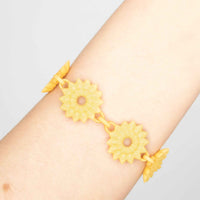 Flower Chain Bracelet - Dahlia