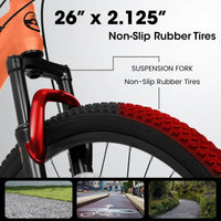 A26322 TrailLite™ – 26" Aluminum Mountain Bike (21-Speed, Dual Disc, - Trustymall