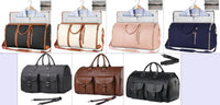 Large Capacity Travel Duffle Bag Women's Handbag Folding Suit Bag Waterproof Clothes Totes - Trustymall