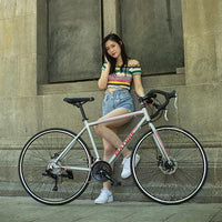 Carpat RoadLine™ 48 – Aluminum Flat Handle Road Bike (Matte Finish, - Trustymall