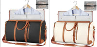 Large Capacity Travel Duffle Bag Women's Handbag Folding Suit Bag Waterproof Clothes Totes - Trustymall