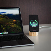 Wooden MagSafe Wireless Charger for iPhone, Android. Fast Qi2 25W - Trustymall
