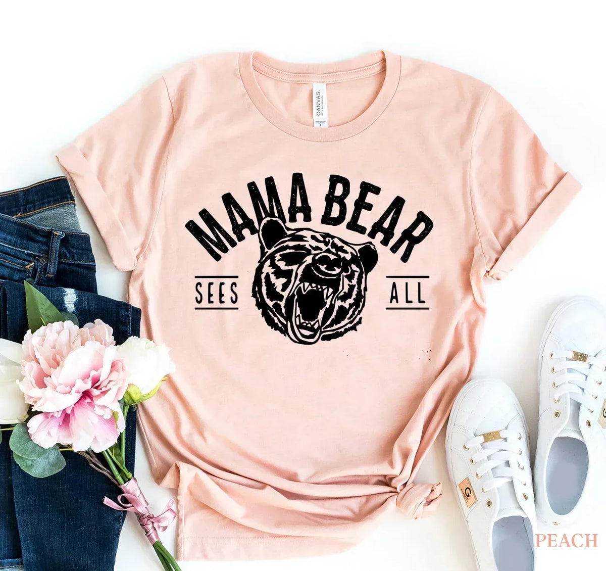 Mama Bear T-shirt - Trustymall