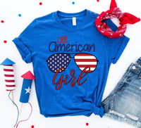 All American Girl T-shirt - Trustymall