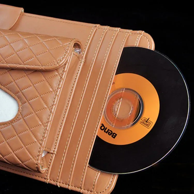 Leather Multifunction Car Visor Organizer - Trustymall