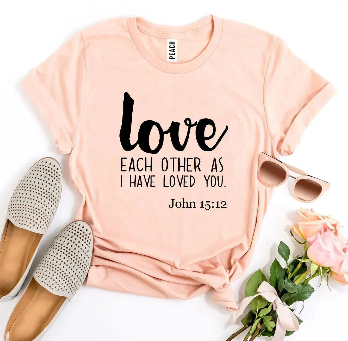 Love Each Other As I Have Loved You T-shirt - Trustymall