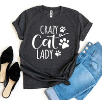 Crazy Cat Lady T-shirt - Trustymall