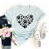 Paw Heart T-shirt - Trustymall