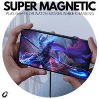 USB-C 20W power adapter and magnetic wireless charger for iPhone 12 and 13 series displayed.