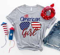 All American Girl T-shirt - Trustymall