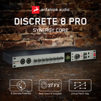 Antelope Audio - Discrete 8 Pro SC | USB & TB Audio Interface