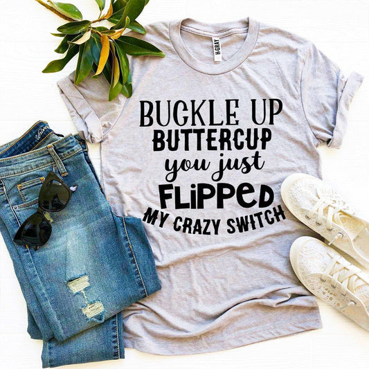 Kemerini Bağla Buttercup Tişörtü