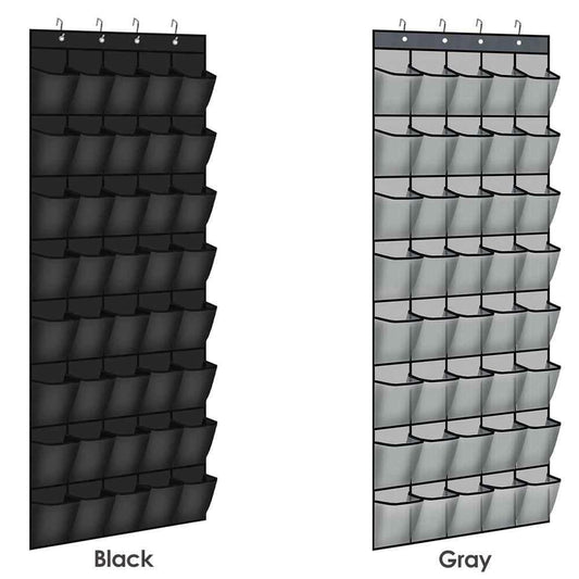 40 Pockets Over Door Hanging Shoe Storage Organizer Rack Holder Closet