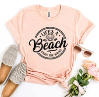 Life’s a Beach Enjoy The Waves T-shirt - Trustymall