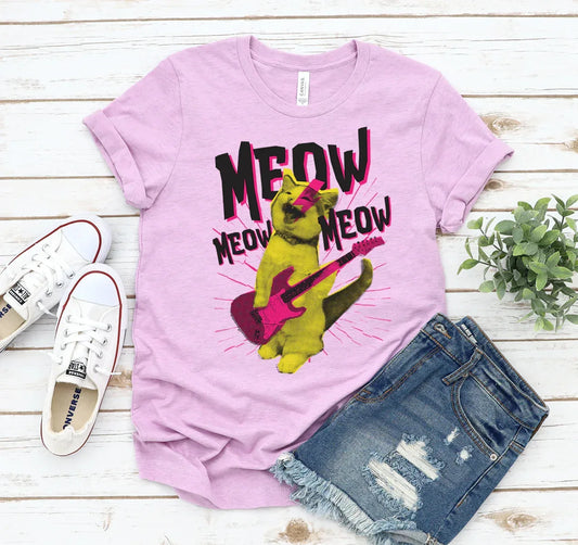 Metal Cat T-shirt - Trustymall