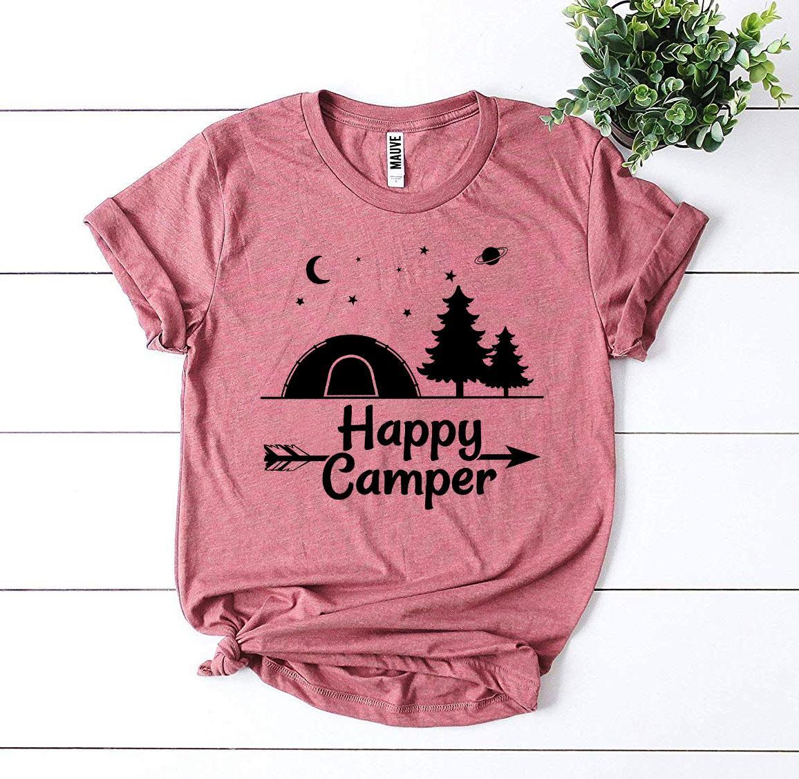 Happy Camper T-shirt - Trustymall