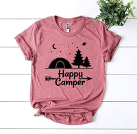 Happy Camper T-shirt - Trustymall
