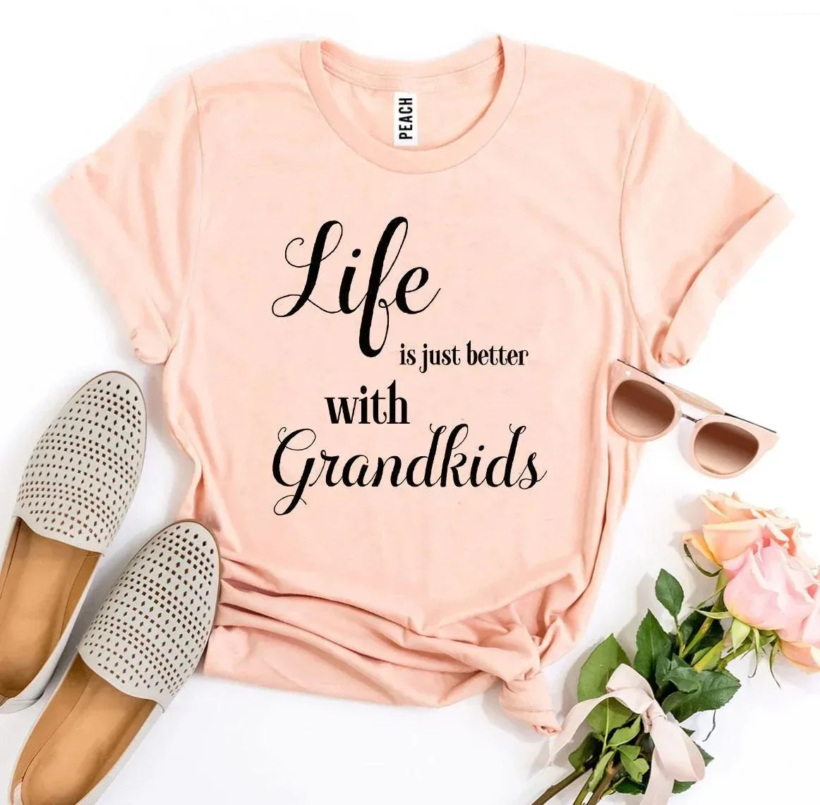 Life Is Just Better With Grandkids T-shirt - Trustymall