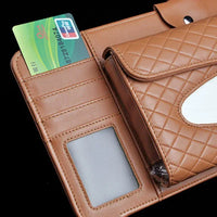 Leather Multifunction Car Visor Organizer - Trustymall