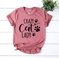 Crazy Cat Lady T-shirt - Trustymall